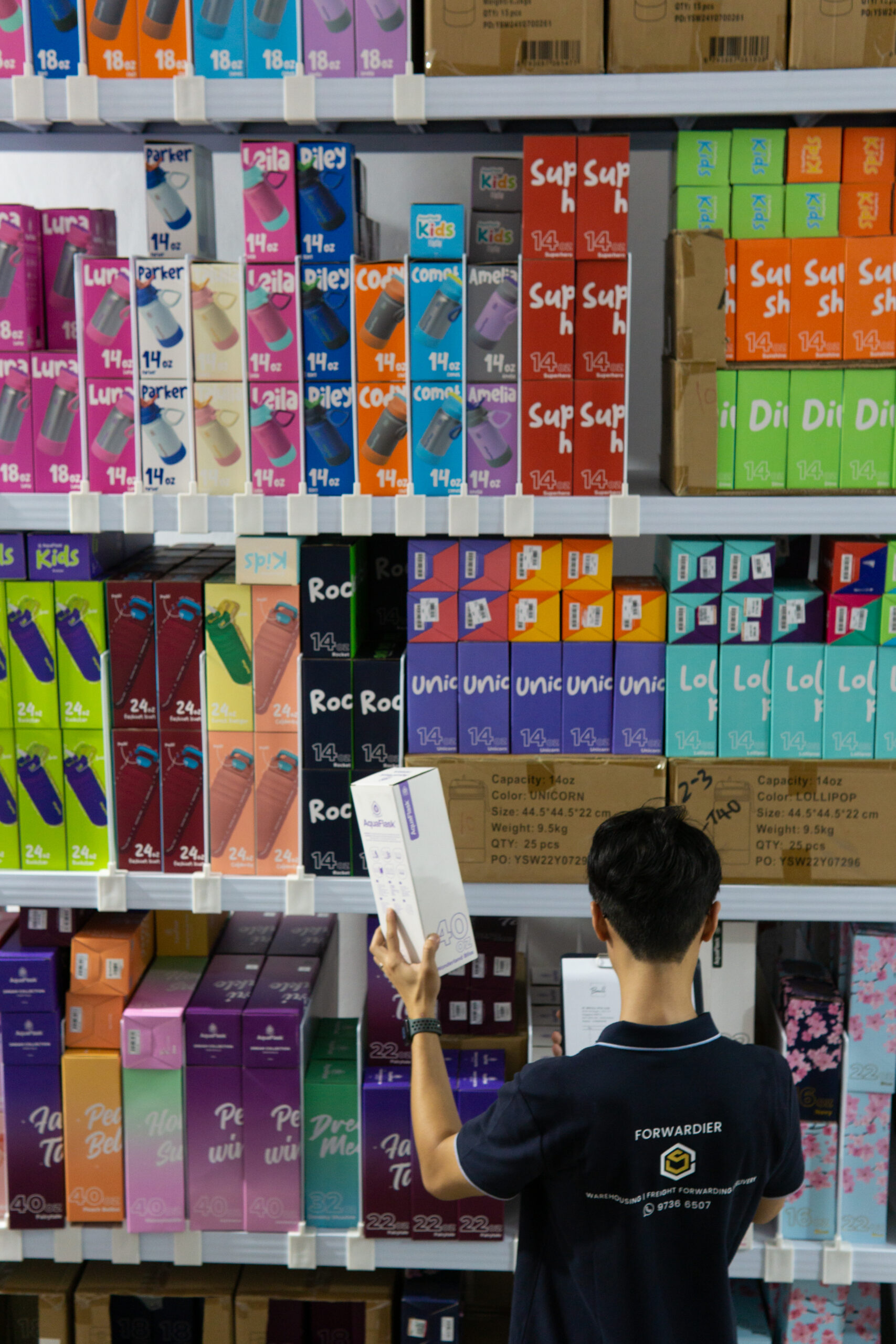 Forwardier Singapore managing inventory for clients